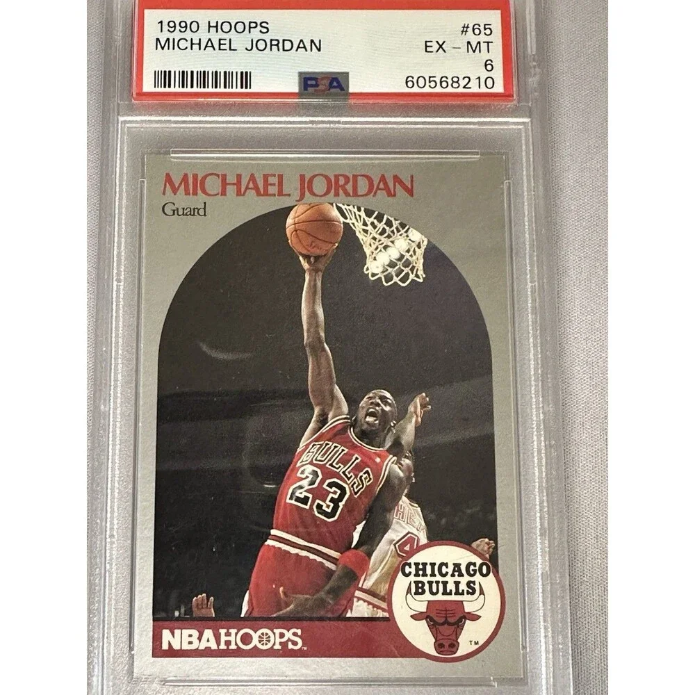 1990-91 NBA Hoops - Michael Jordan #65